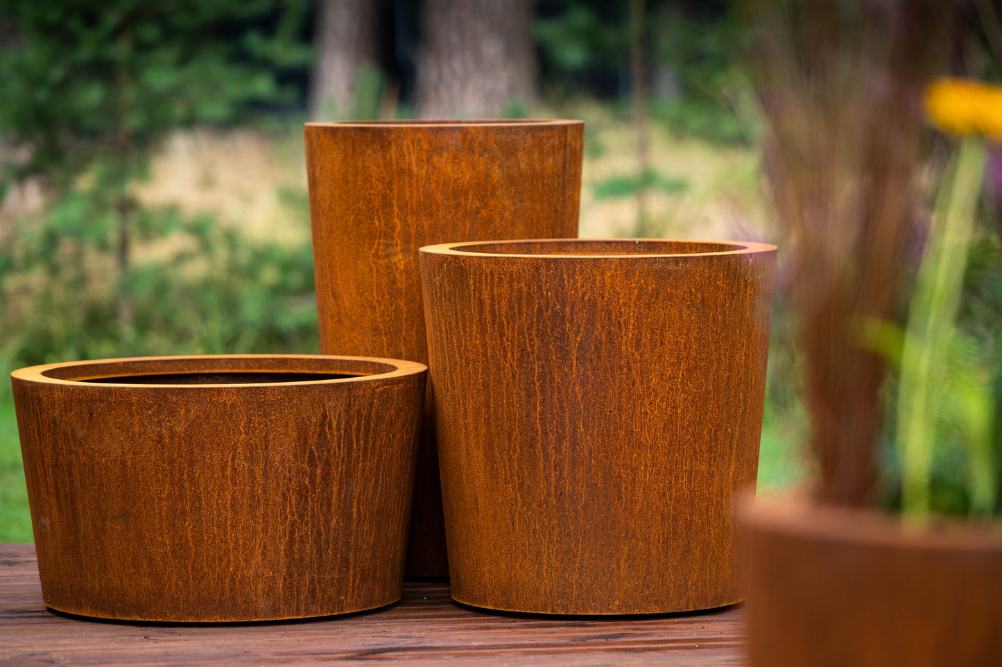 Conical planters